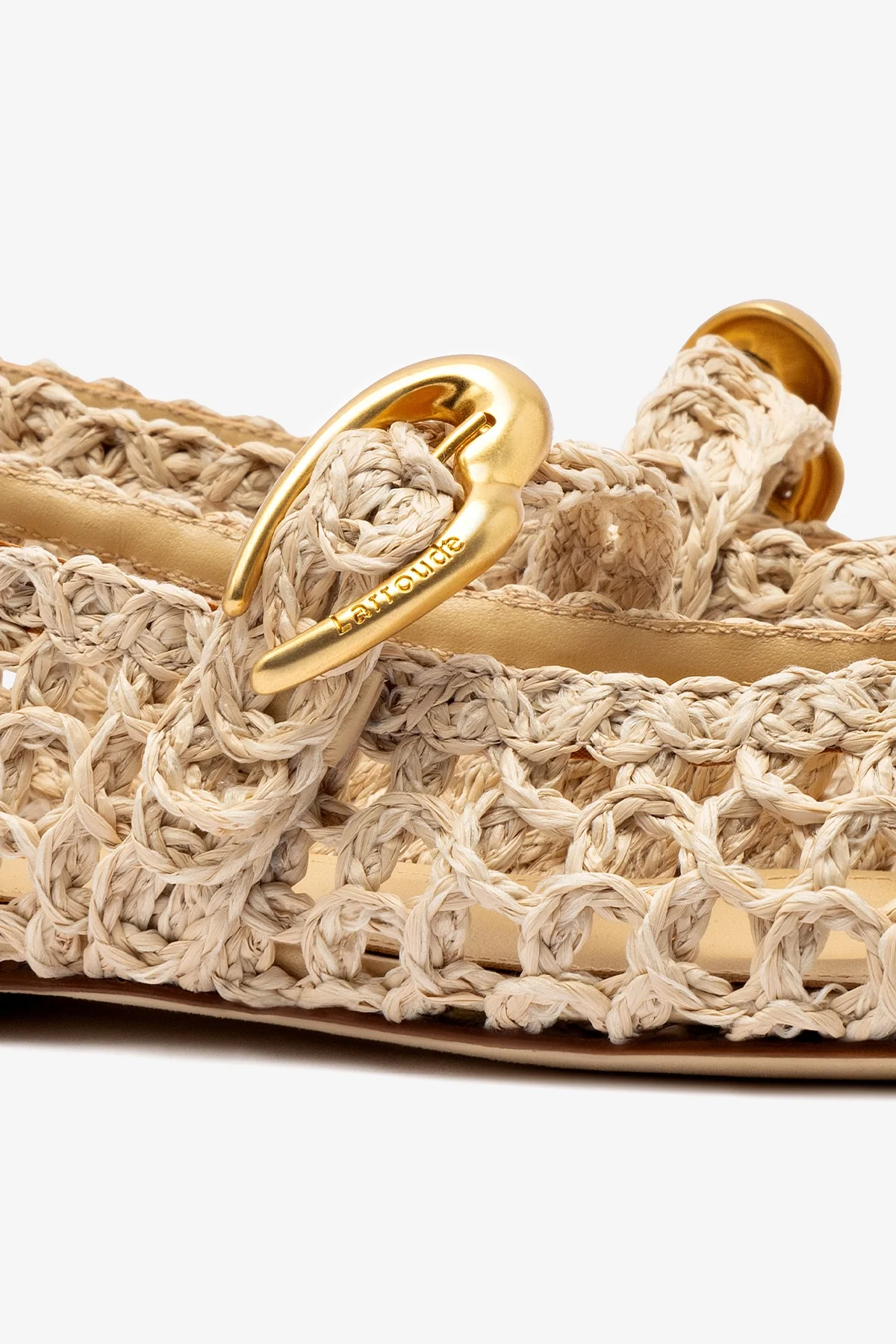 Sapatilha Verona Macramê Ráfia Natural - Image 4