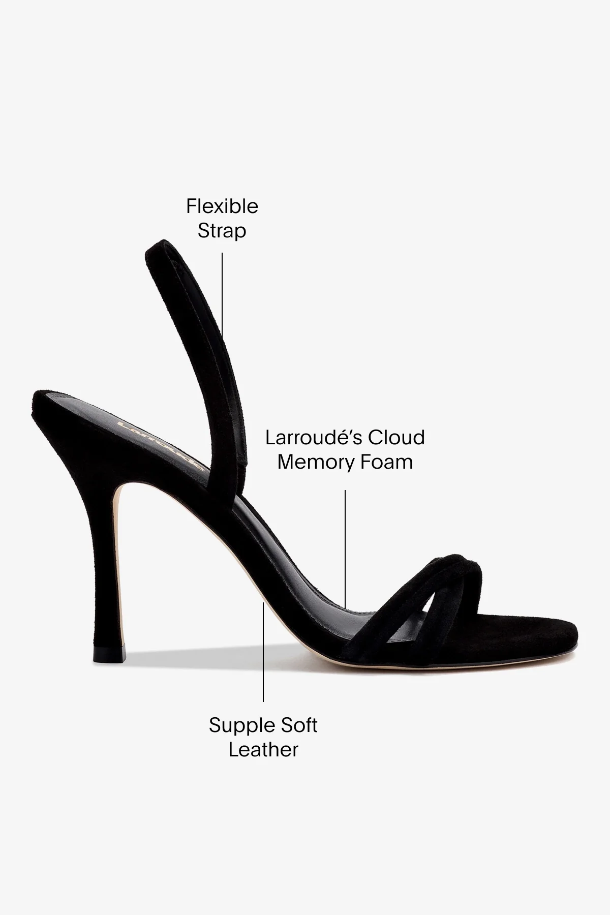 Sandália Annie Camurça Preto - Image 5