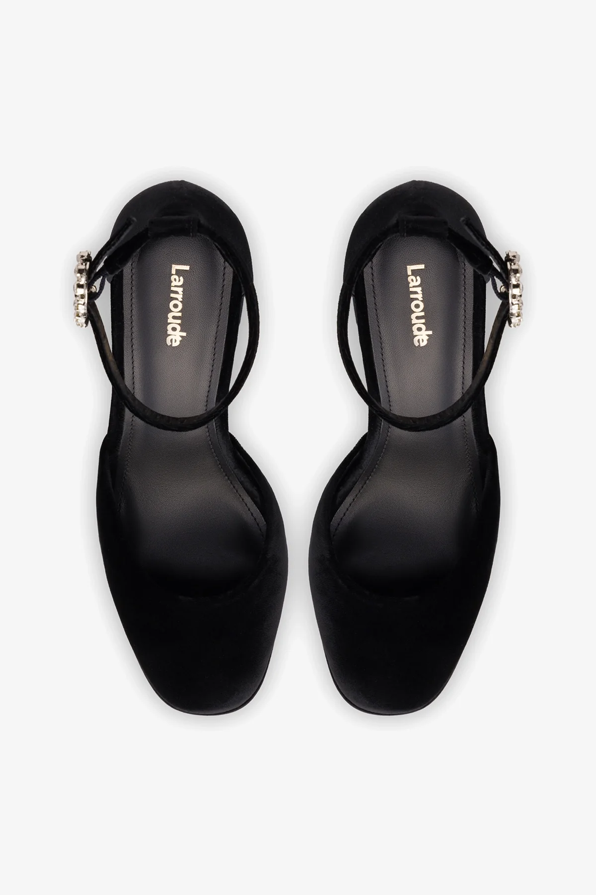 Sandália Plataforma Ari Veludo Preto - Image 7