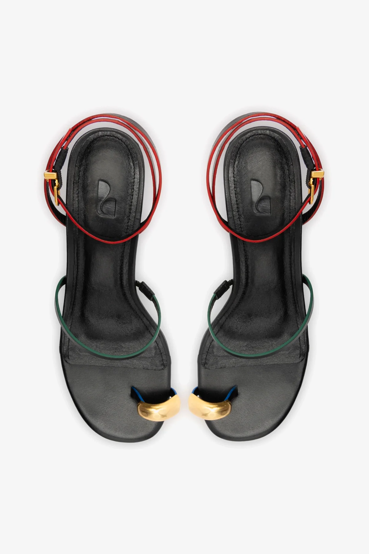 Sandália Salto Bloco Biarritz Couro Preto - Image 7