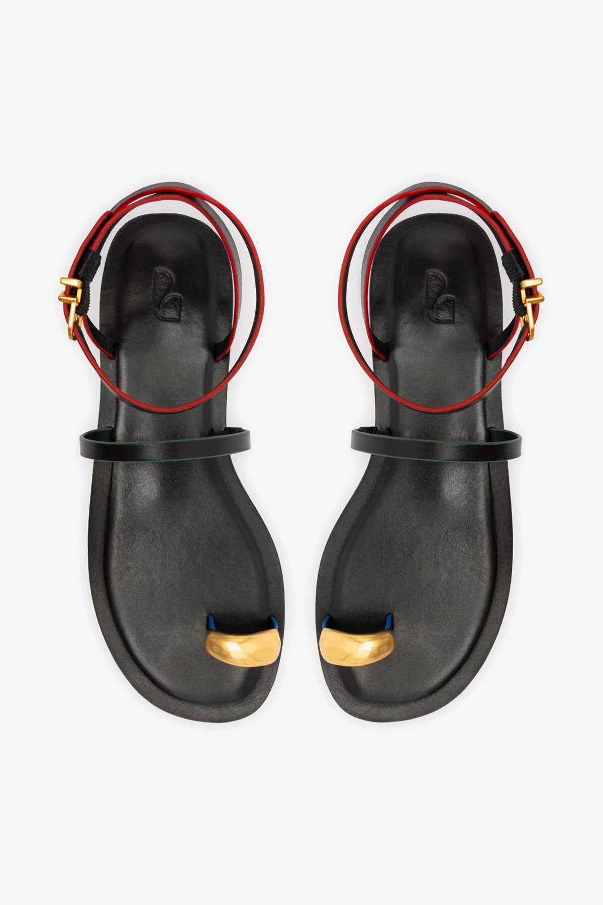 Flat Biarritz Couro Preto - Image 7