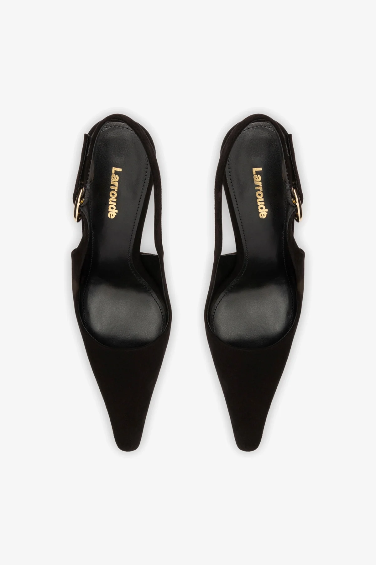 Slingback Carine Camurça Preto - Image 7