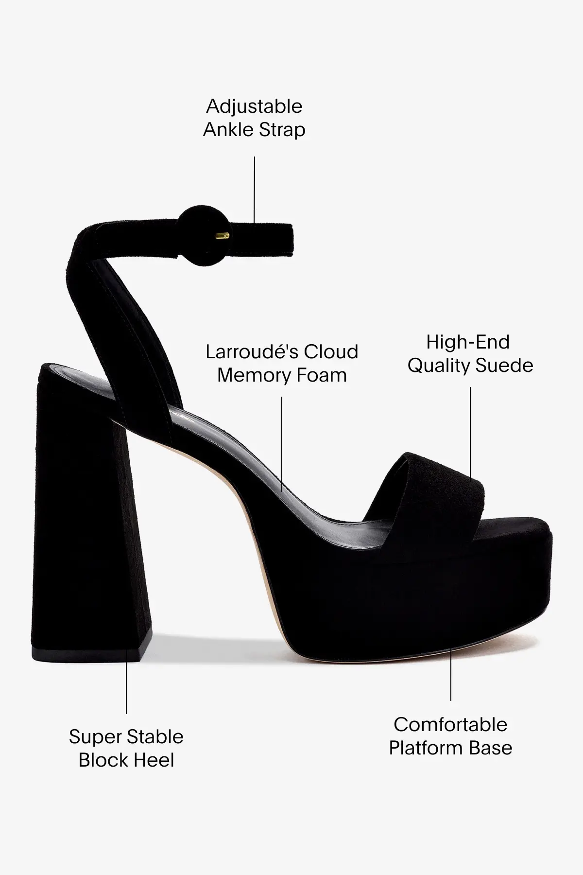 Sandália Dolly Camurça Preto - Image 5