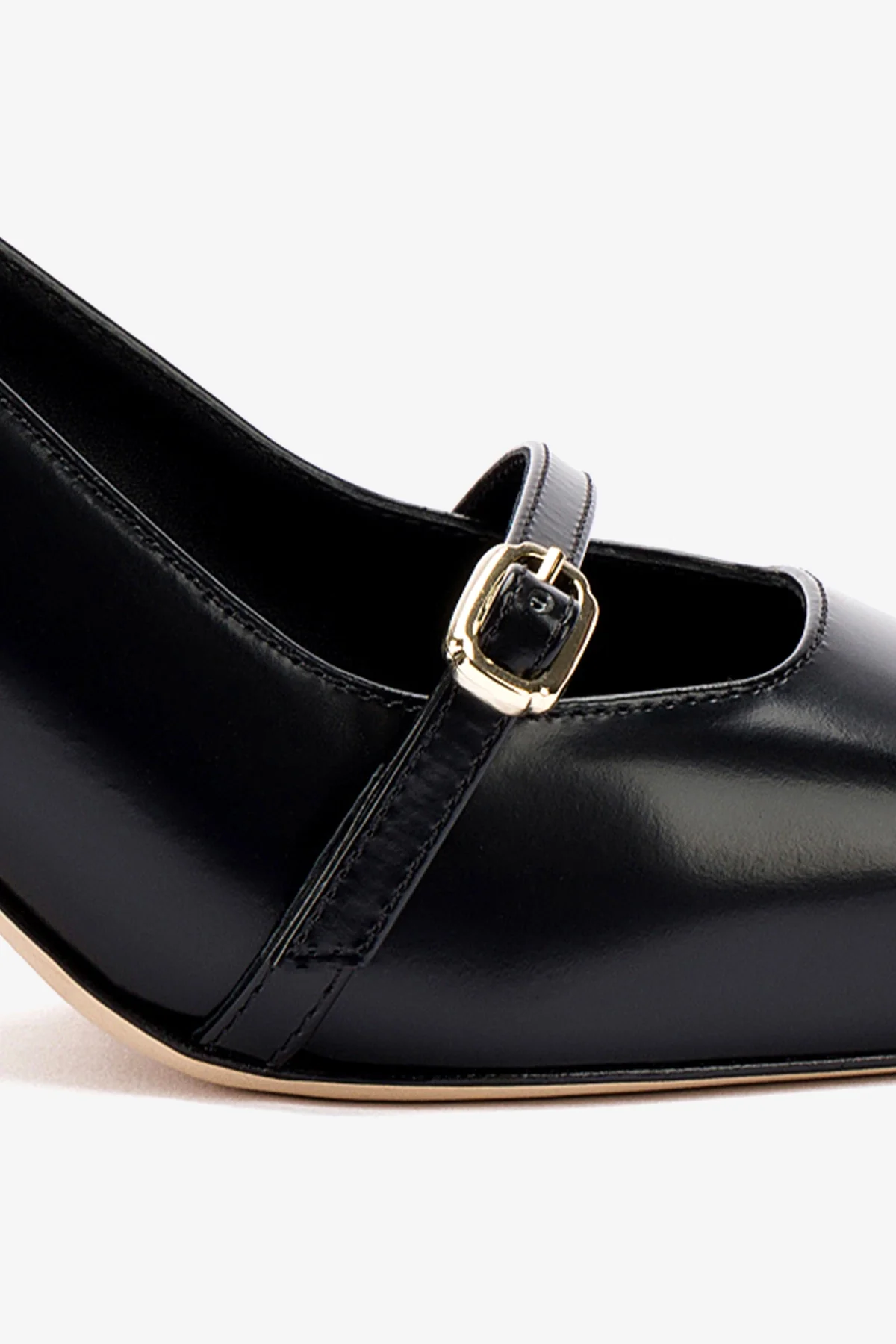 Slingback Ines Couro Preto - Image 4