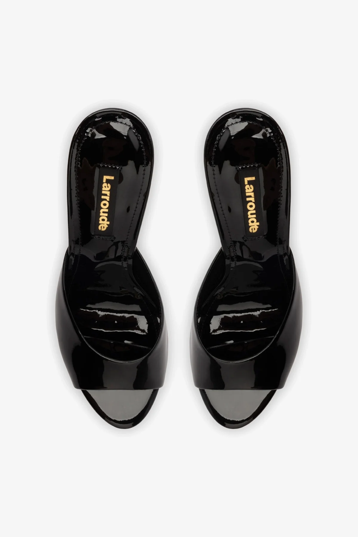 Mule Jasmine Hi Couro Verniz Preto - Image 7