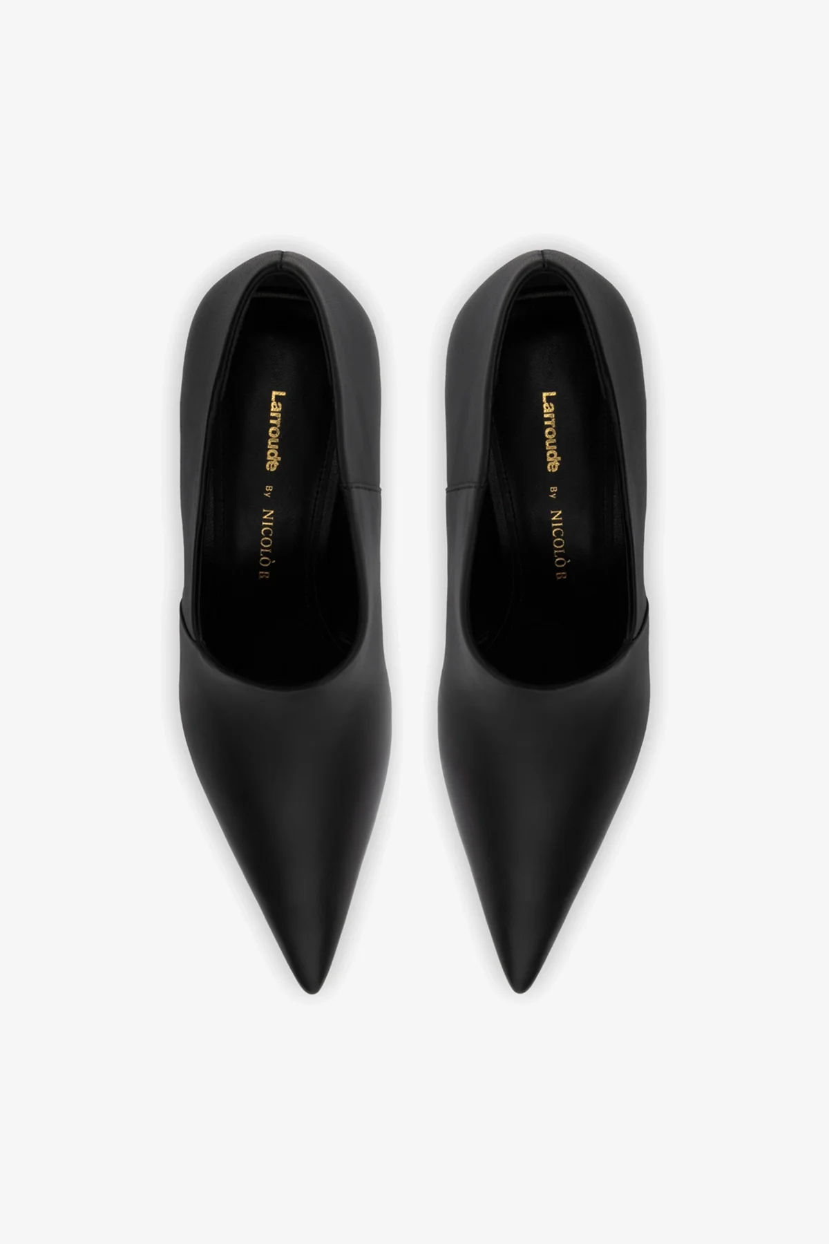 Larroudé By Nicolò B.: Scarpin Vittoria Couro Preto - Image 7