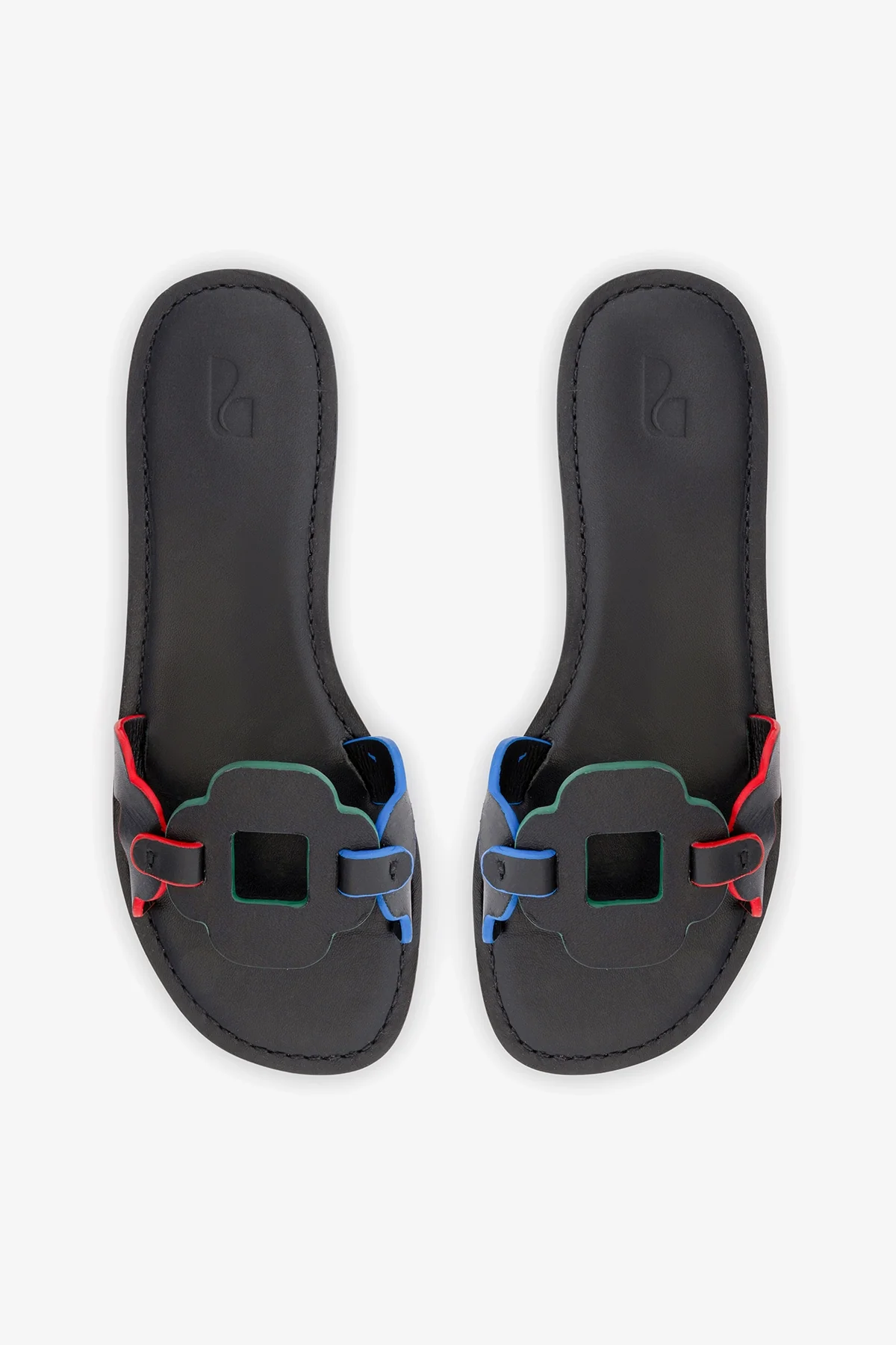 Flat Margherita Couro Preto - Image 7