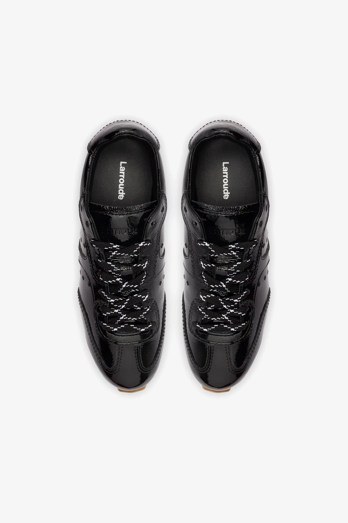 Tênis Stella Couro Verniz Preto - Image 8