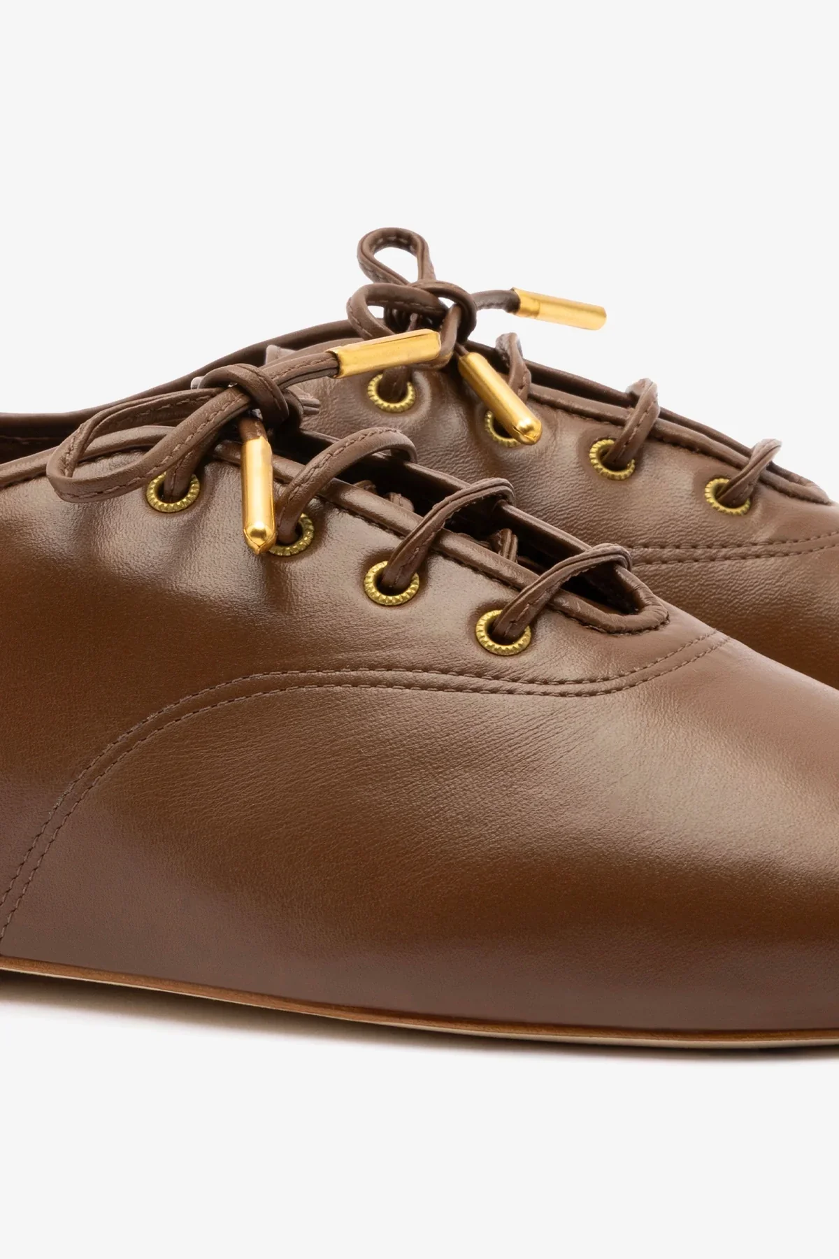 Tênis Liza Couro Marrom - Image 4