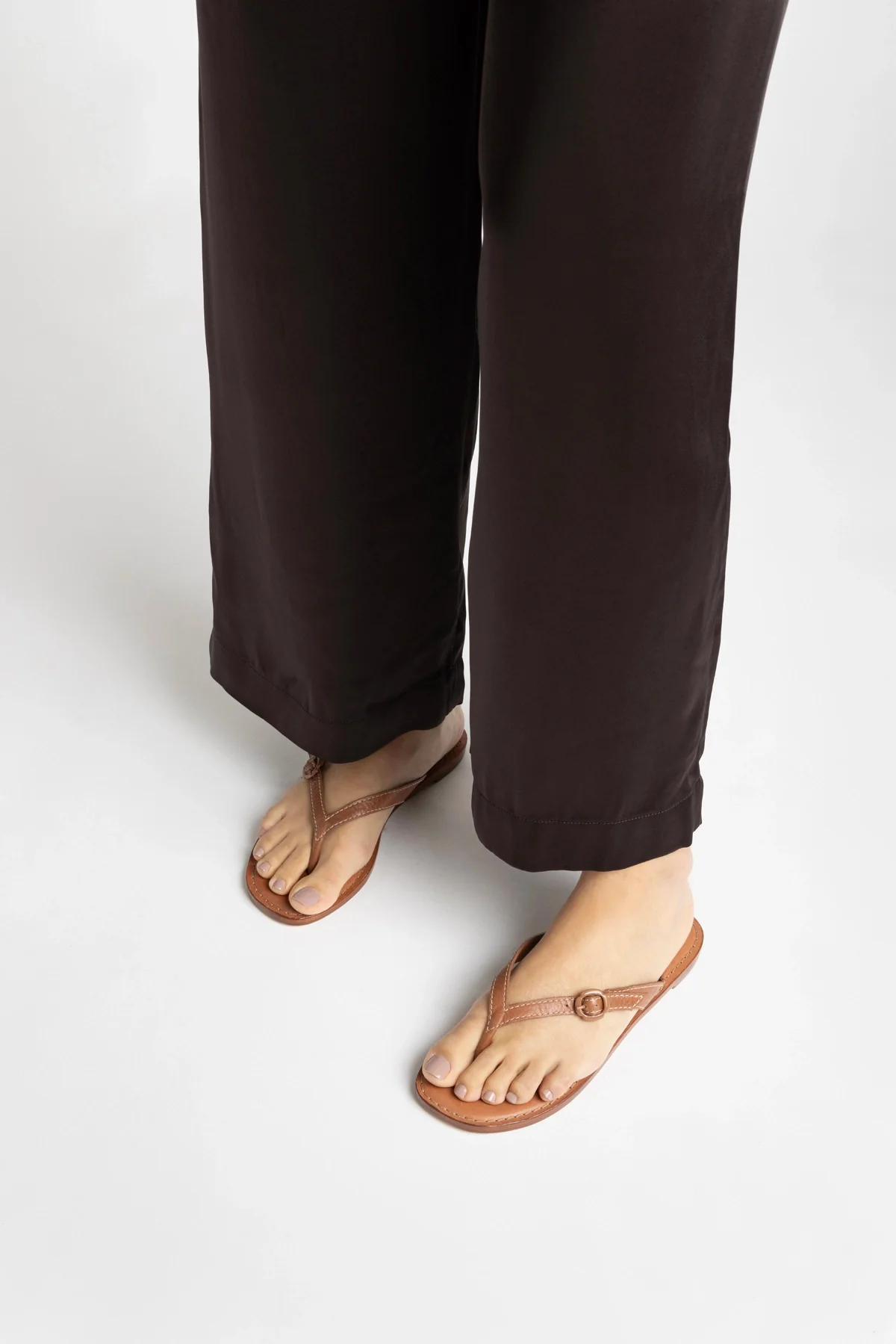 Flat Mary Kate Couro Caramelo - Image 6