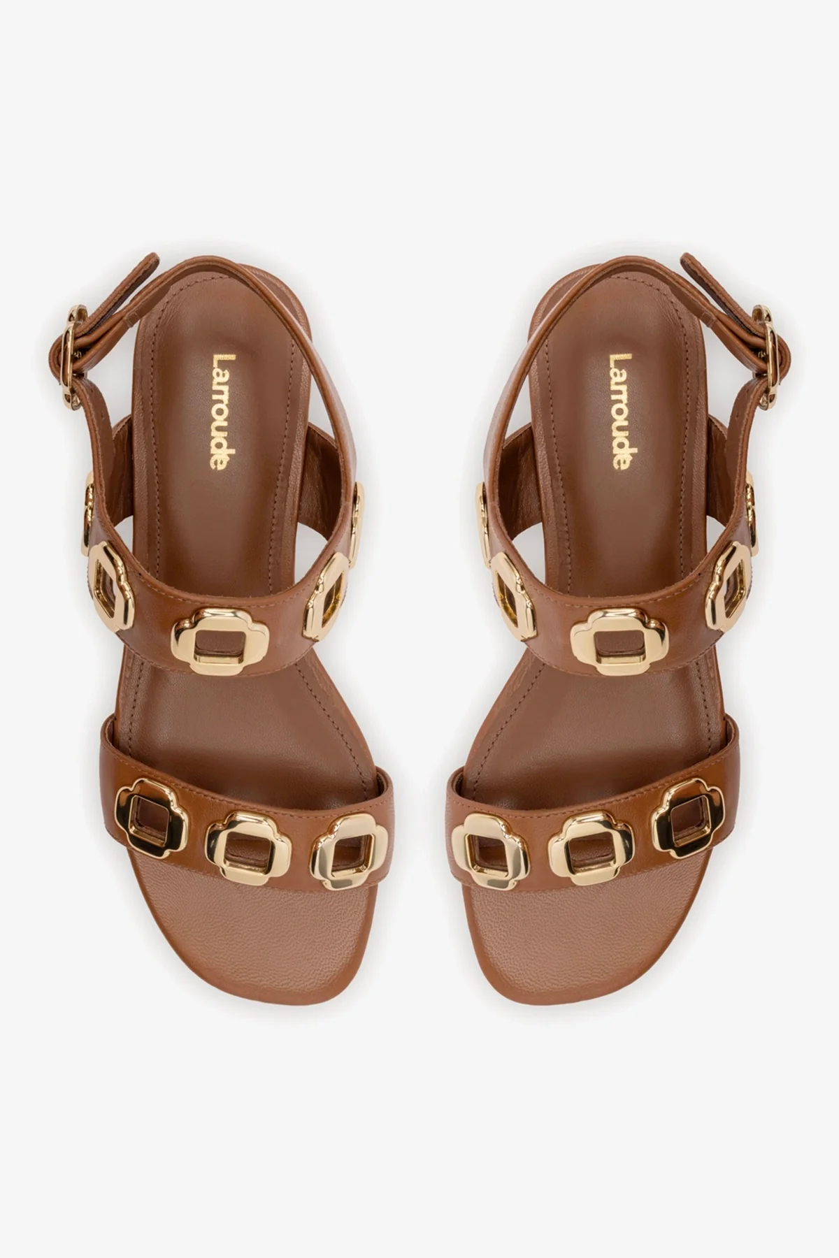 Sandália Milan Couro Caramelo - Image 7