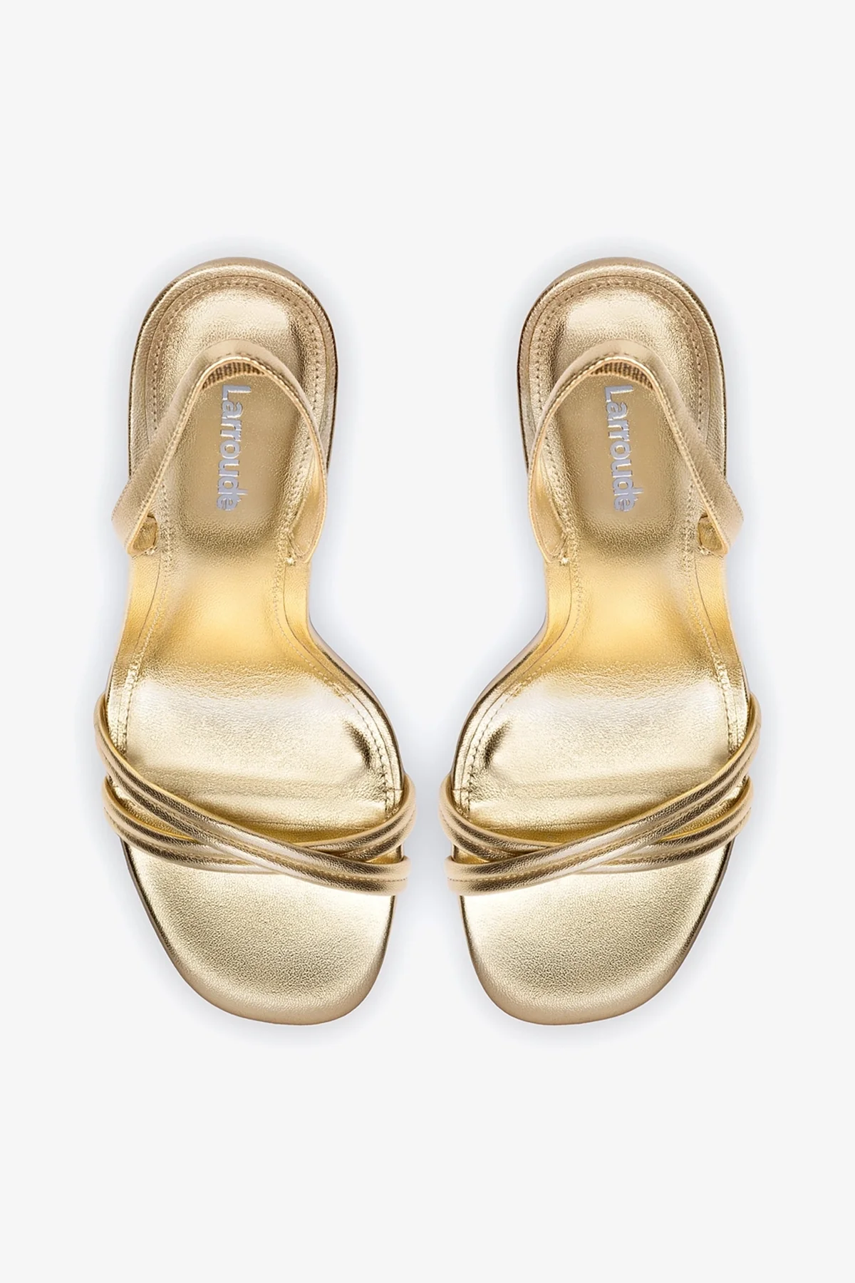 Sandália Annie Couro Dourado - Image 7