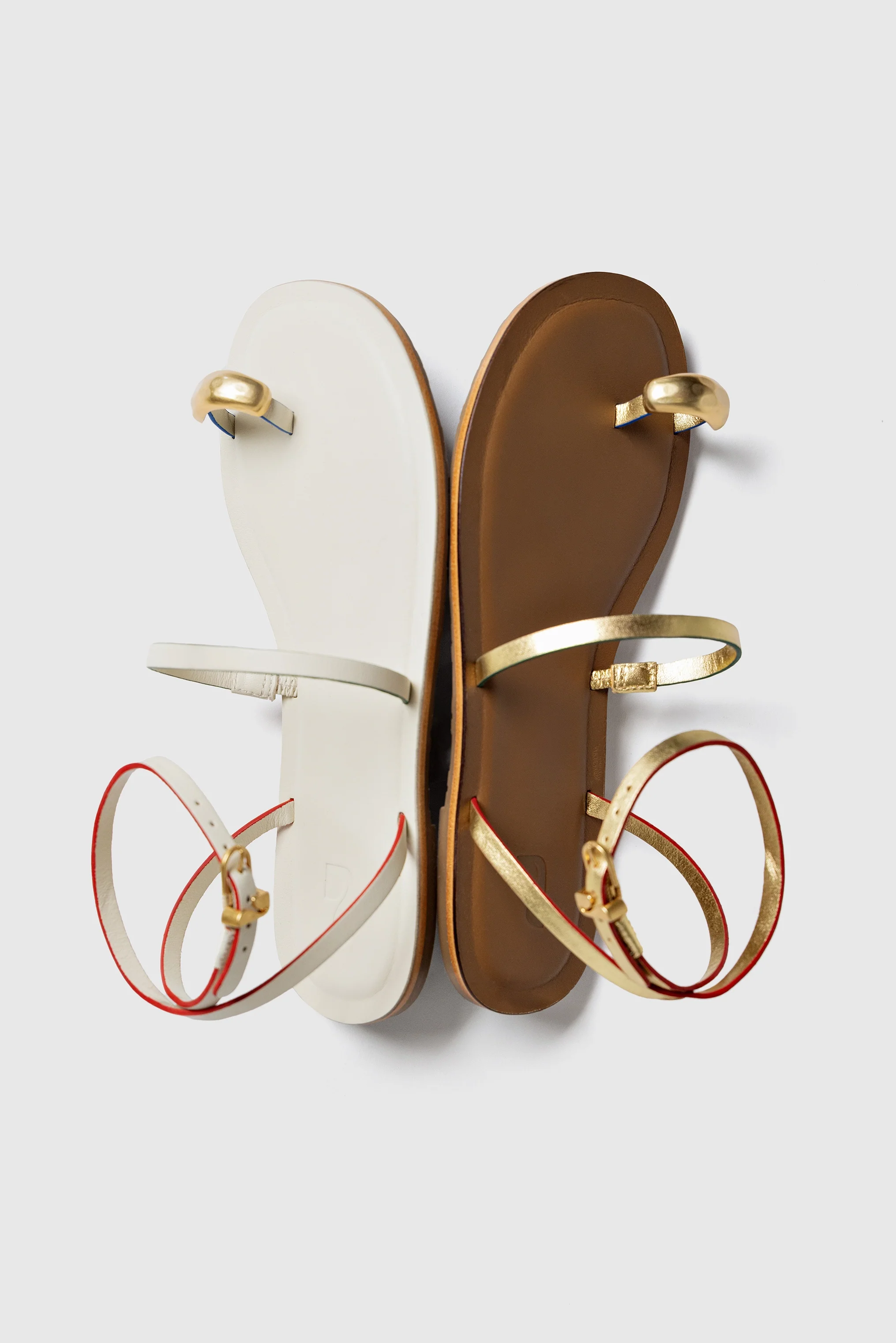 Flat Biarritz Couro Off White - Image 6