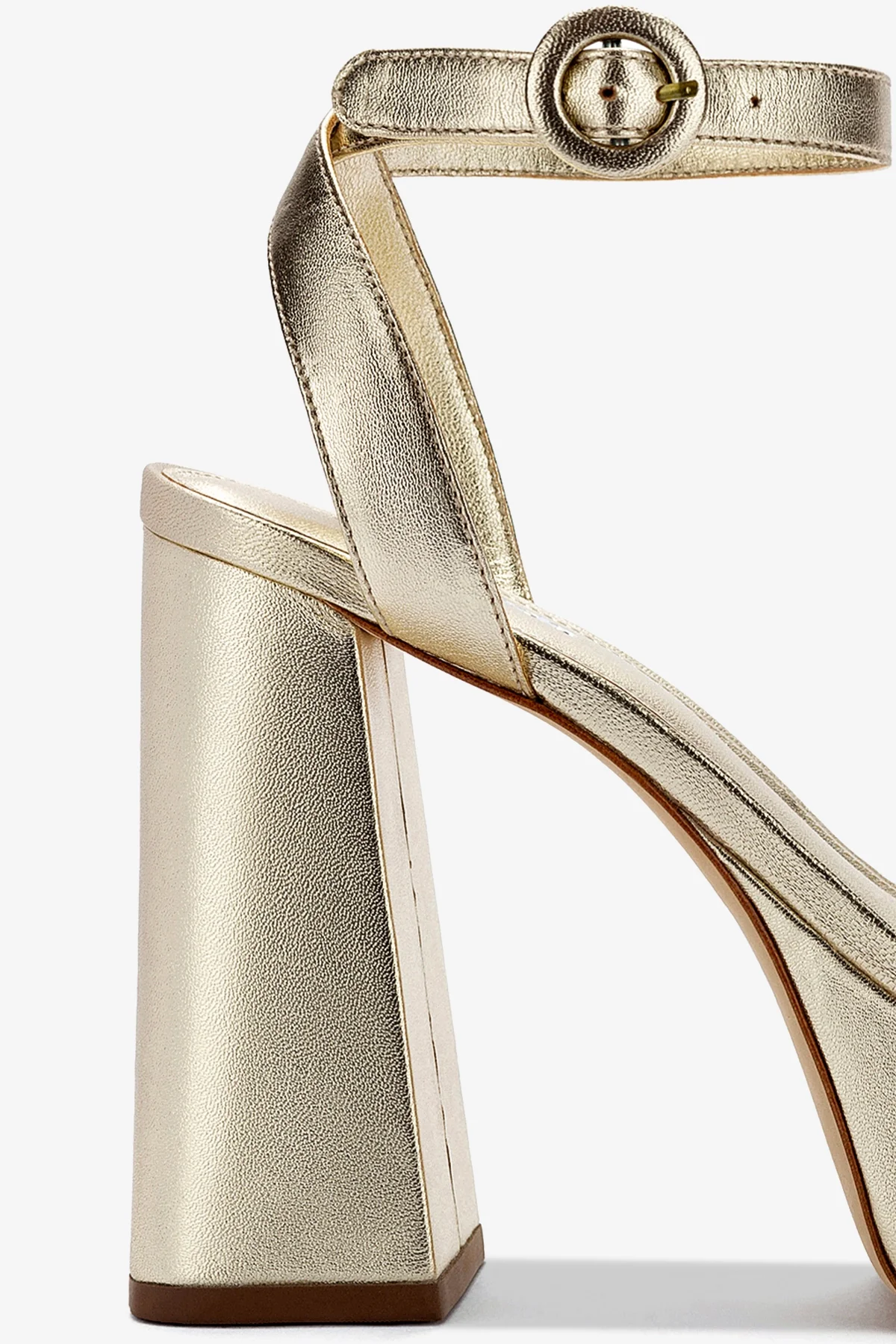 Sandália Dolly Couro Dourado - Image 4