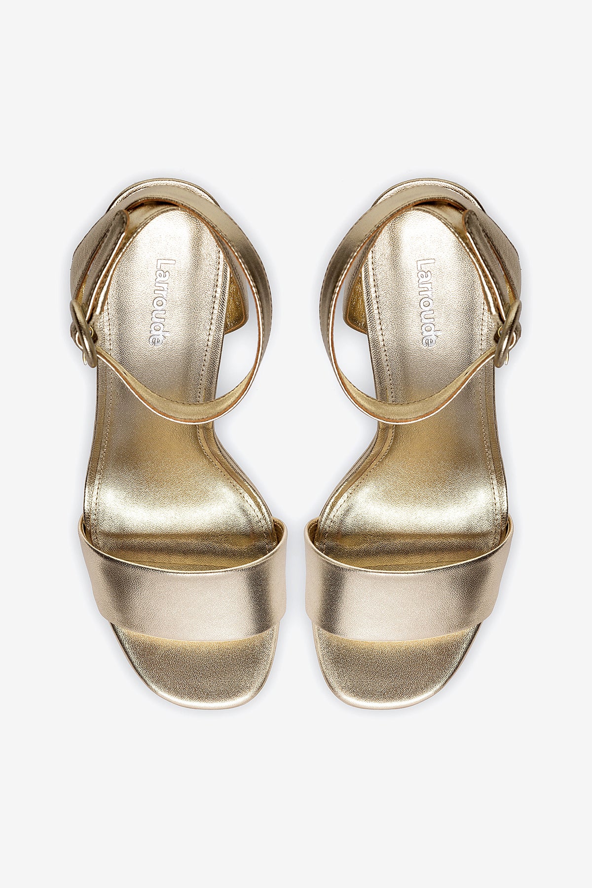 Sandália Dolly Couro Dourado - Image 7