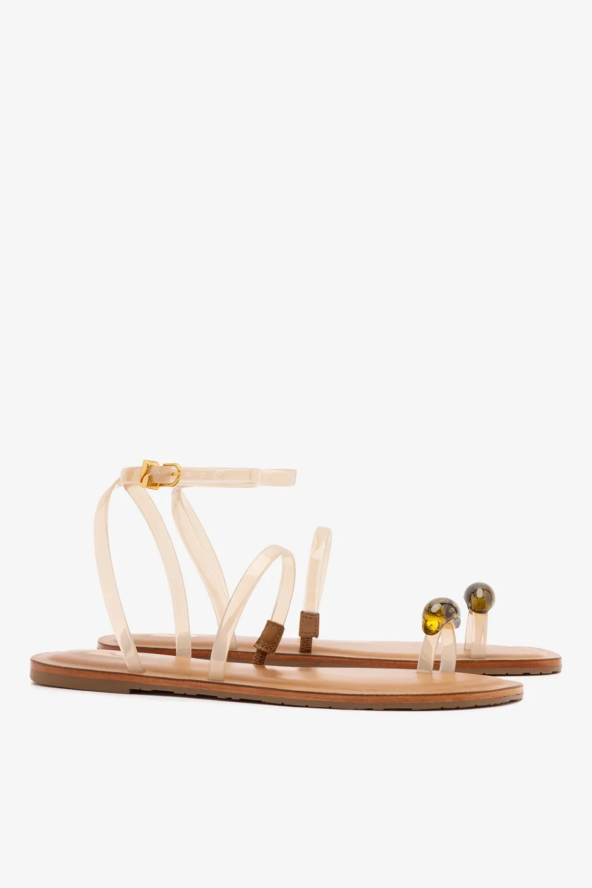 Flat Biarritz Jelly Vinil Off White - Image 3