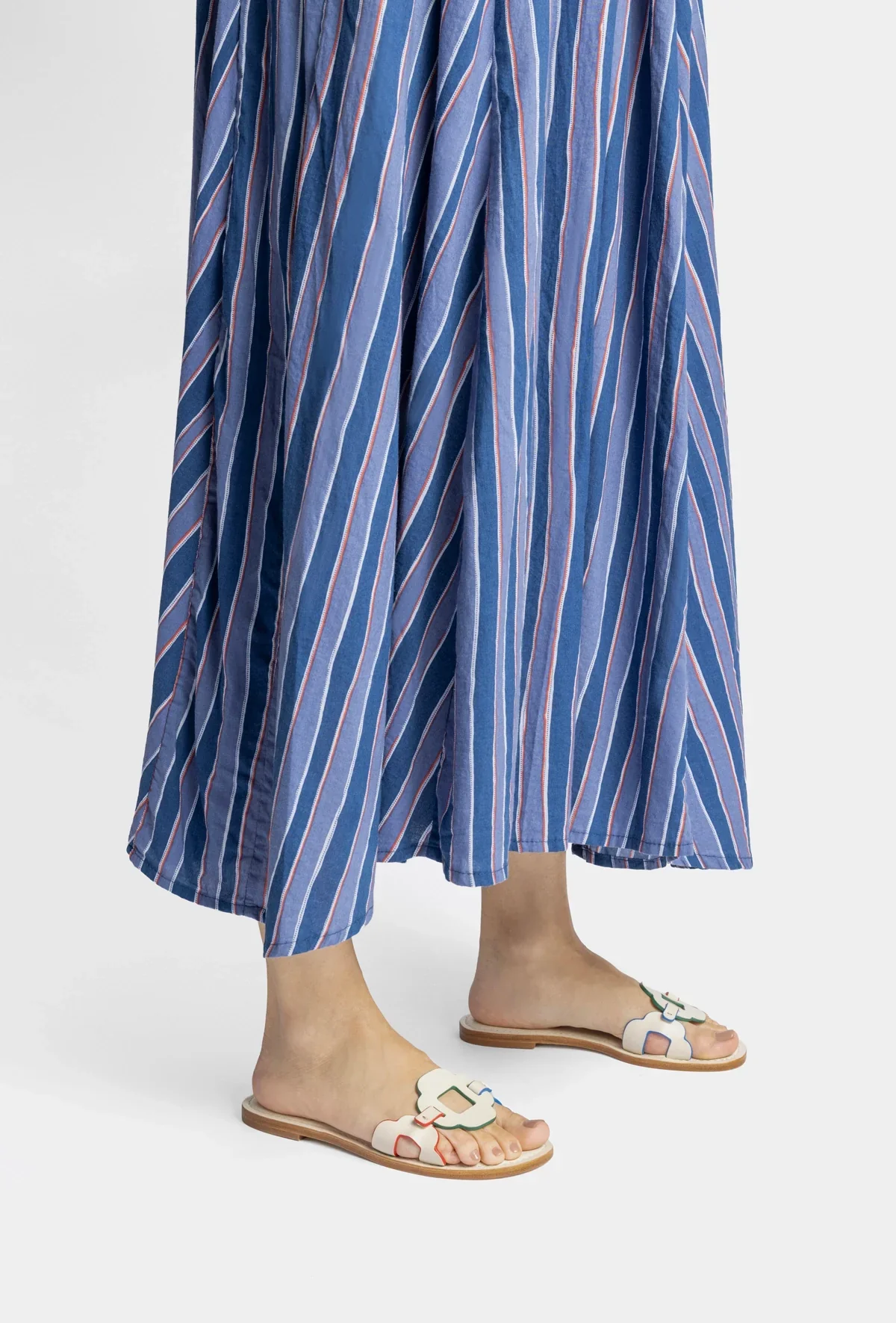 Flat Margherita Couro Off White - Image 6