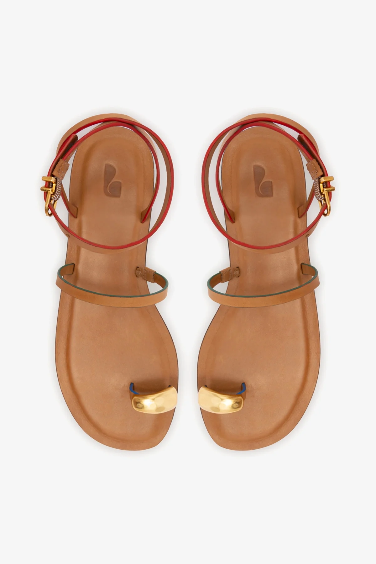 Flat Biarritz Couro Caramelo - Image 7