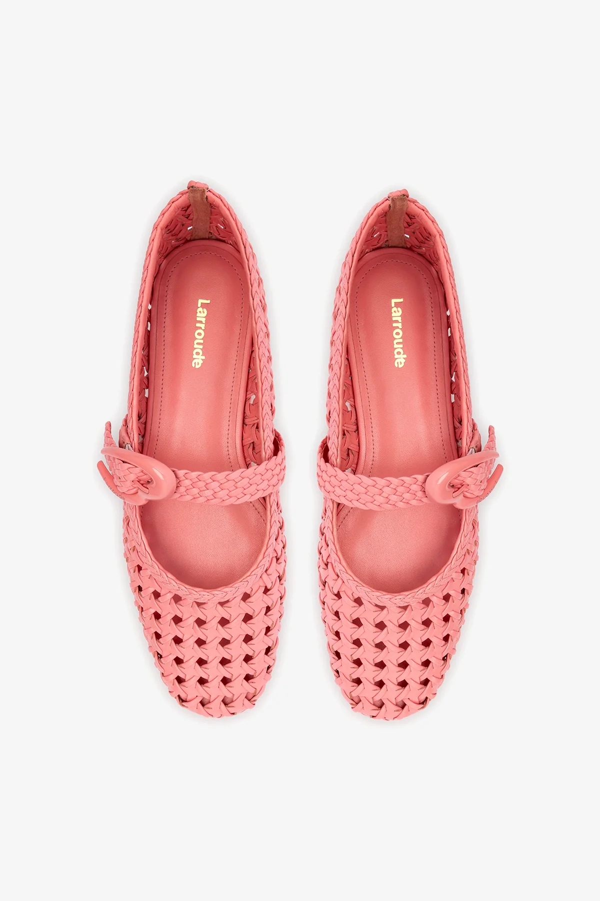 Sapatilha Verona New Macramê Couro Rosa - Image 6
