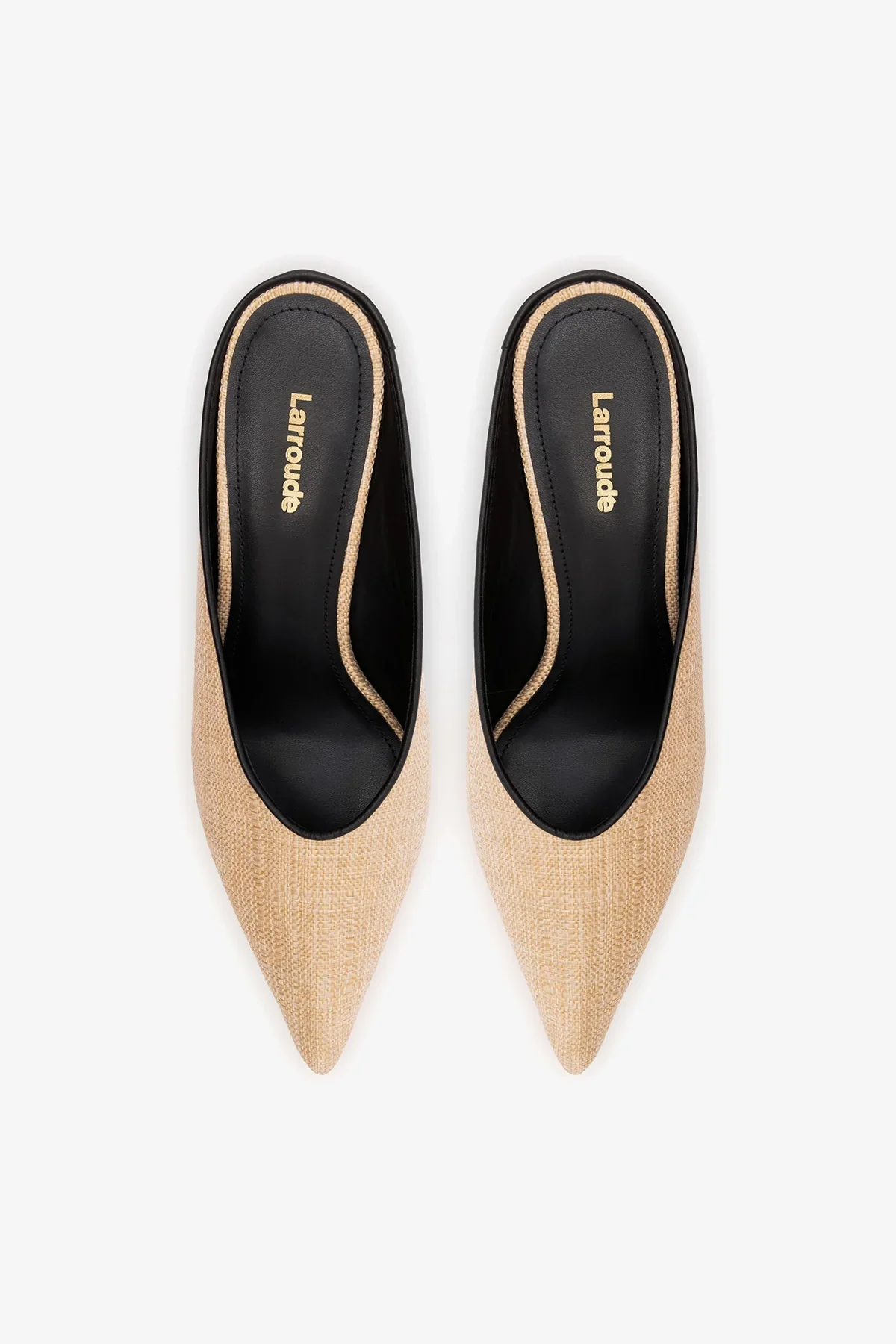 Mule Loulou Ráfia Bege - Image 6