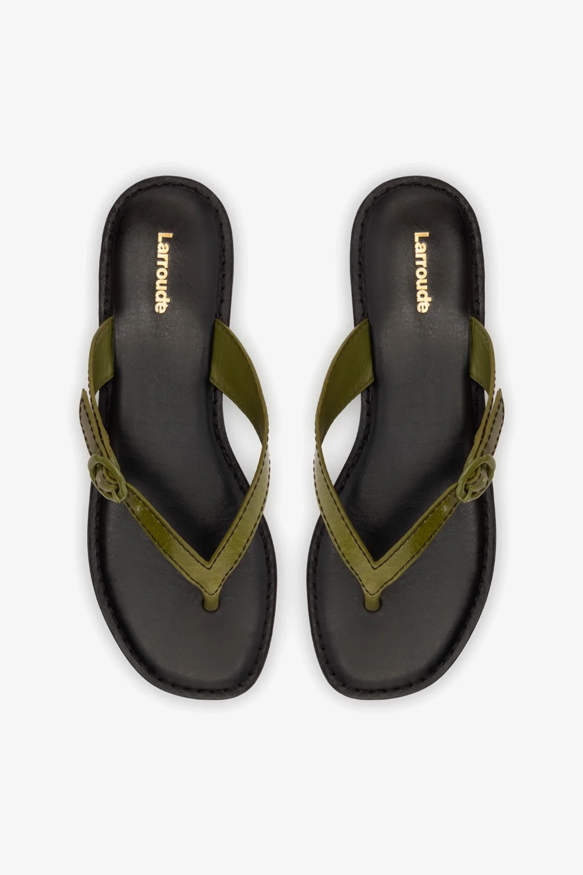 Flat Mary Kate Couro Verde - Image 7