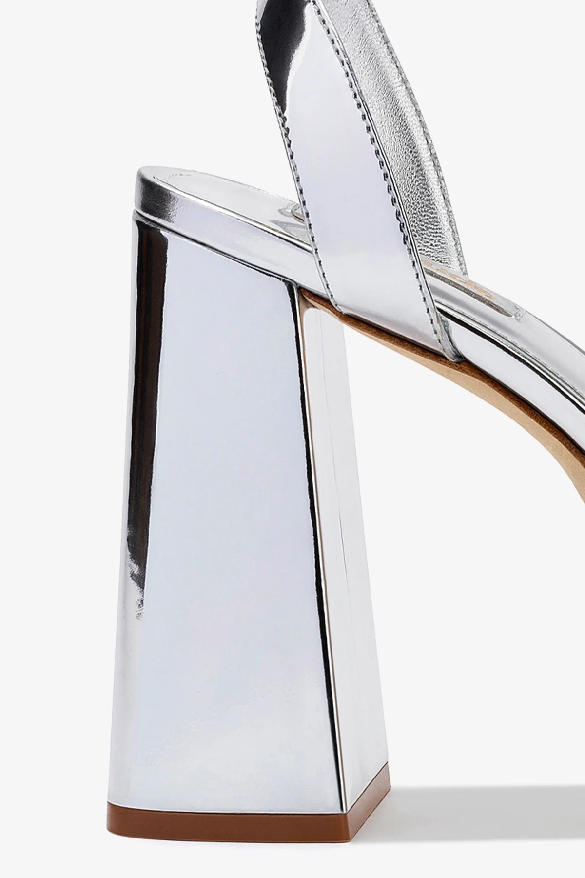 Sandália Dolly Espelhado Prateado - Image 4