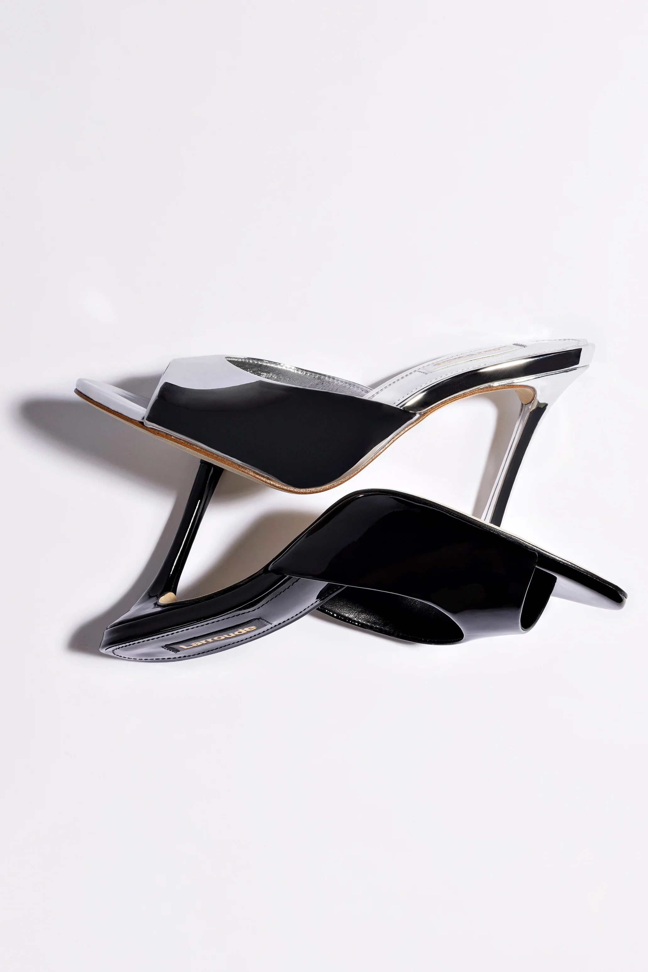 Mule Jasmine Hi Couro Verniz Preto - Image 6