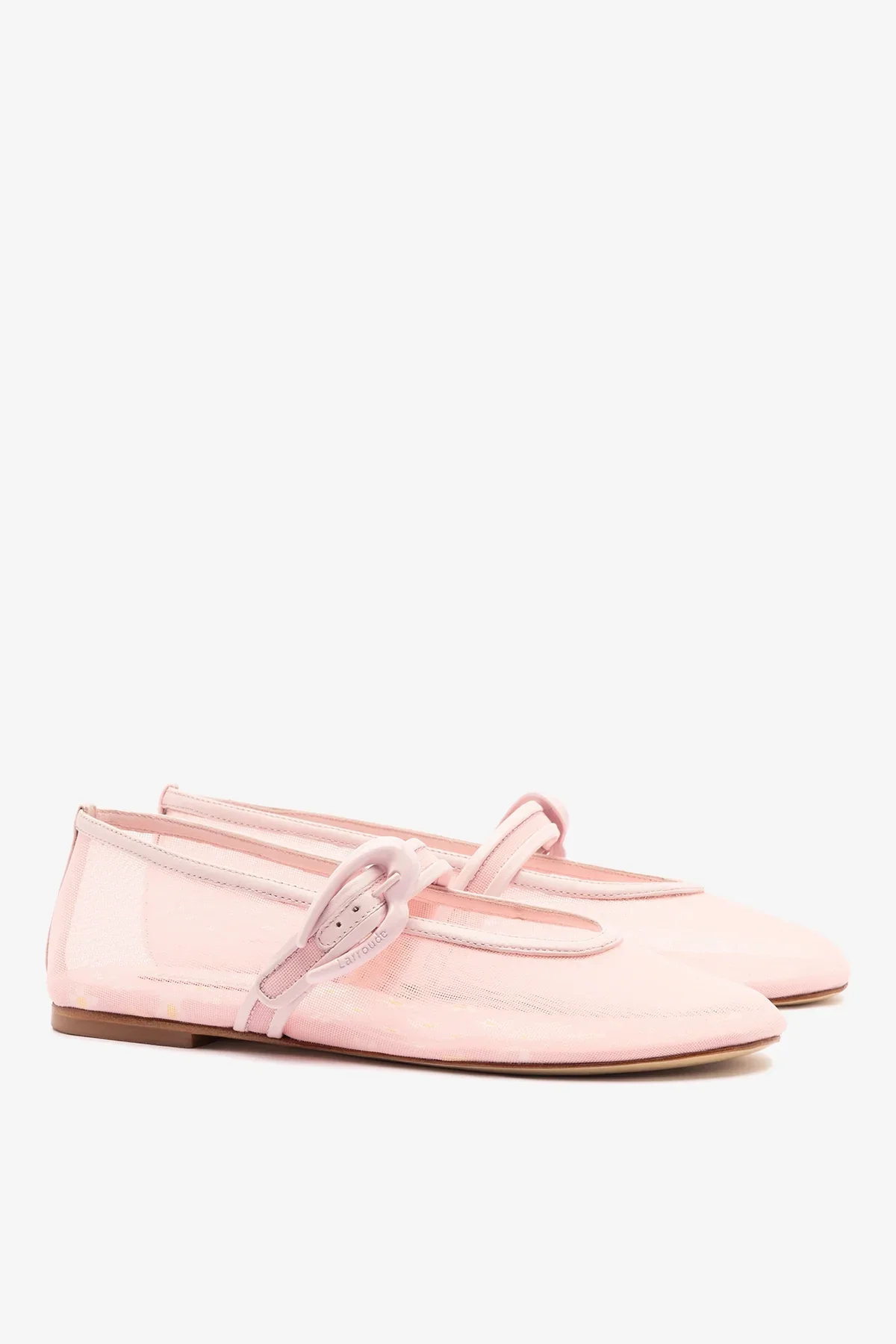 Sapatilha Verona Mesh Tela e Couro Rosa - Image 3