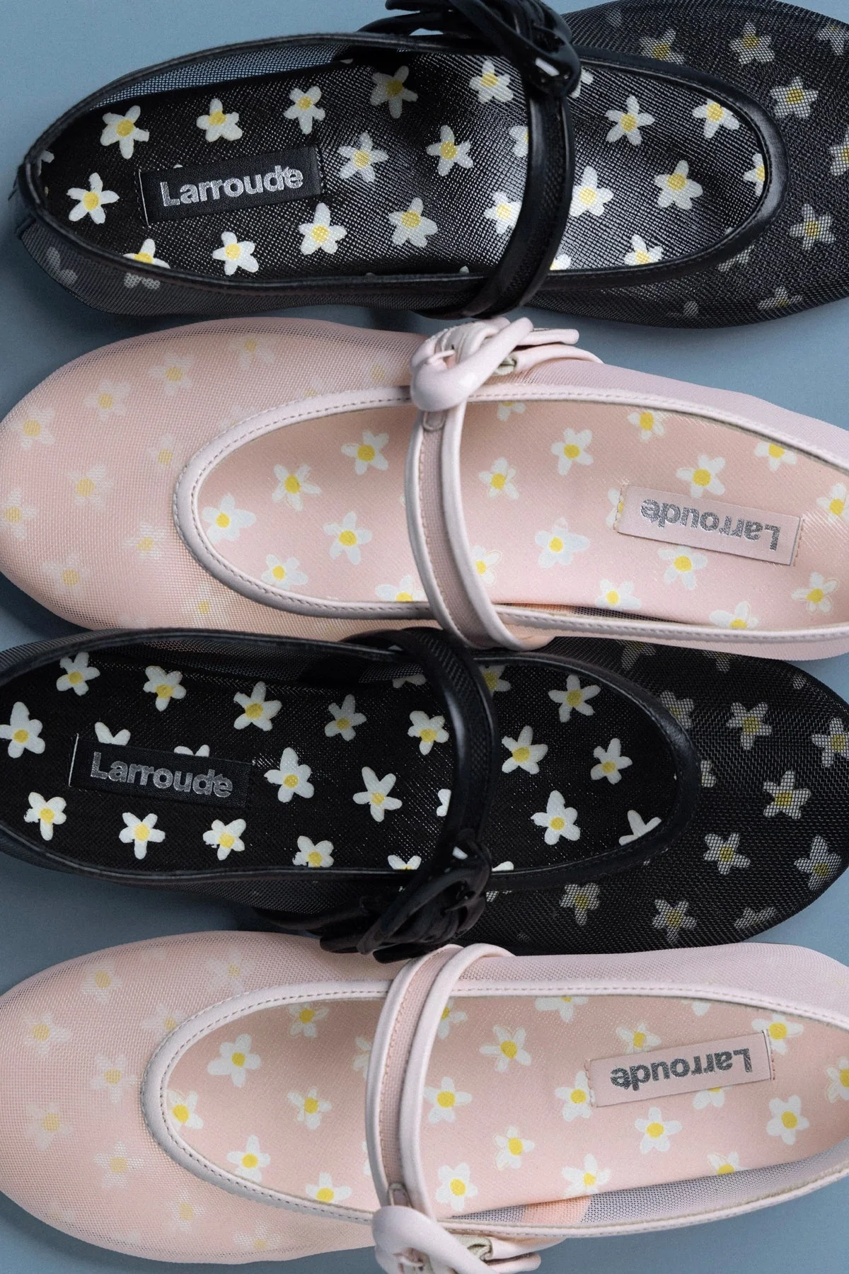 Sapatilha Verona Mesh Tela e Couro Rosa - Image 5