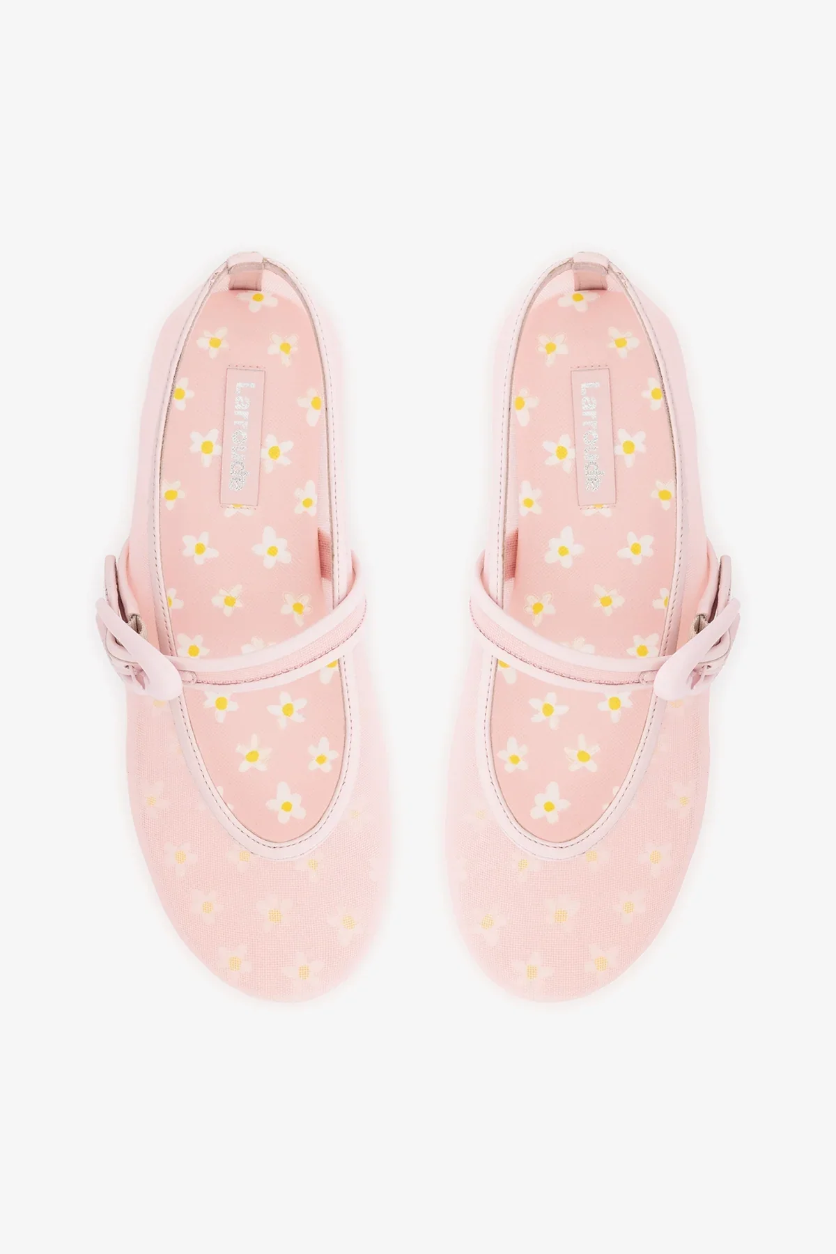 Sapatilha Verona Mesh Tela e Couro Rosa - Image 6