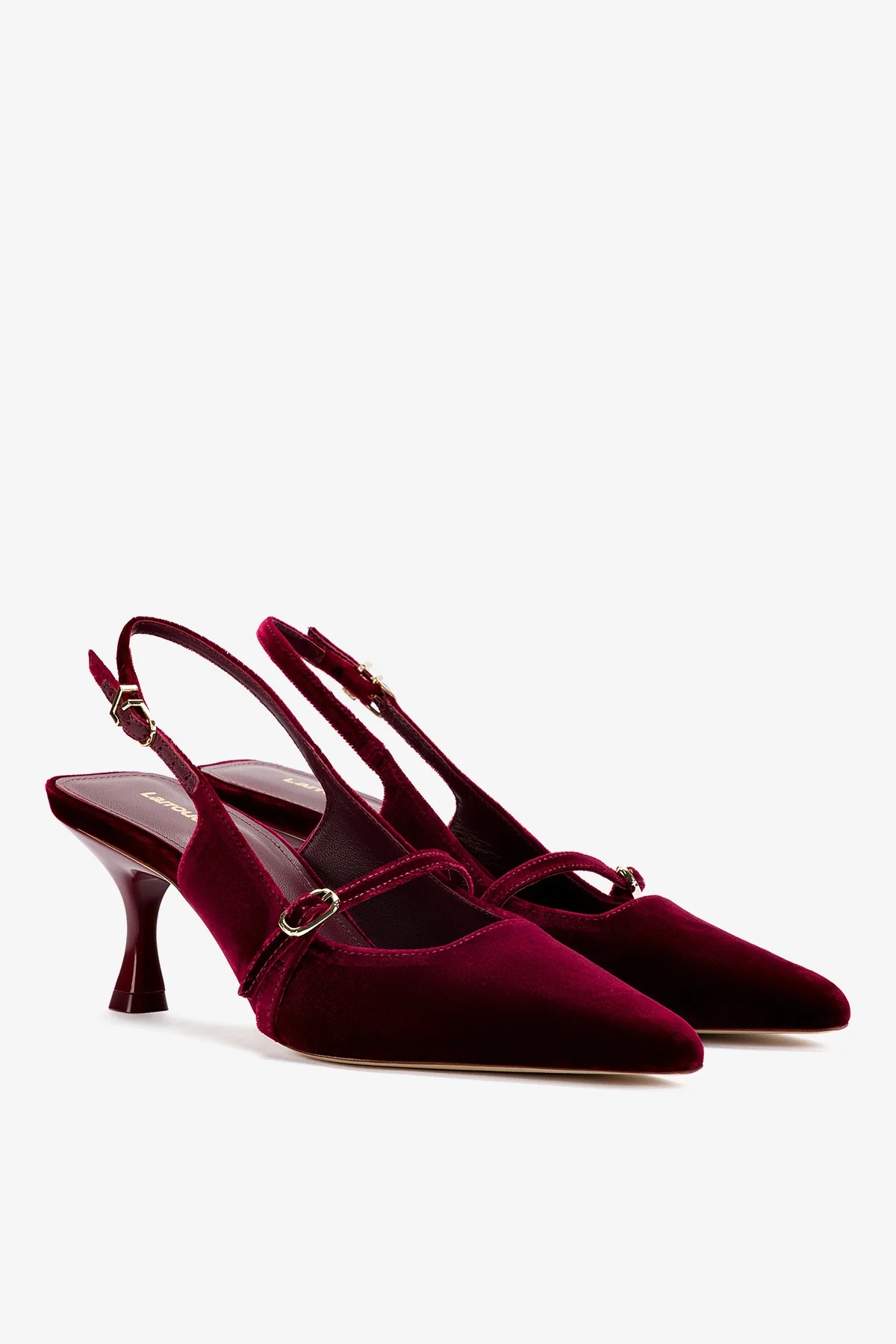 Slingback Ines Veludo Vinho - Image 3